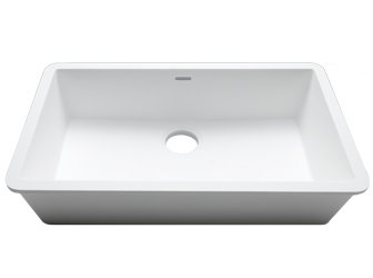 Porcelanosa BASIC Sinks Basic C824 - 70x40 cm E: Solid Surface Sinks Solid Surface 